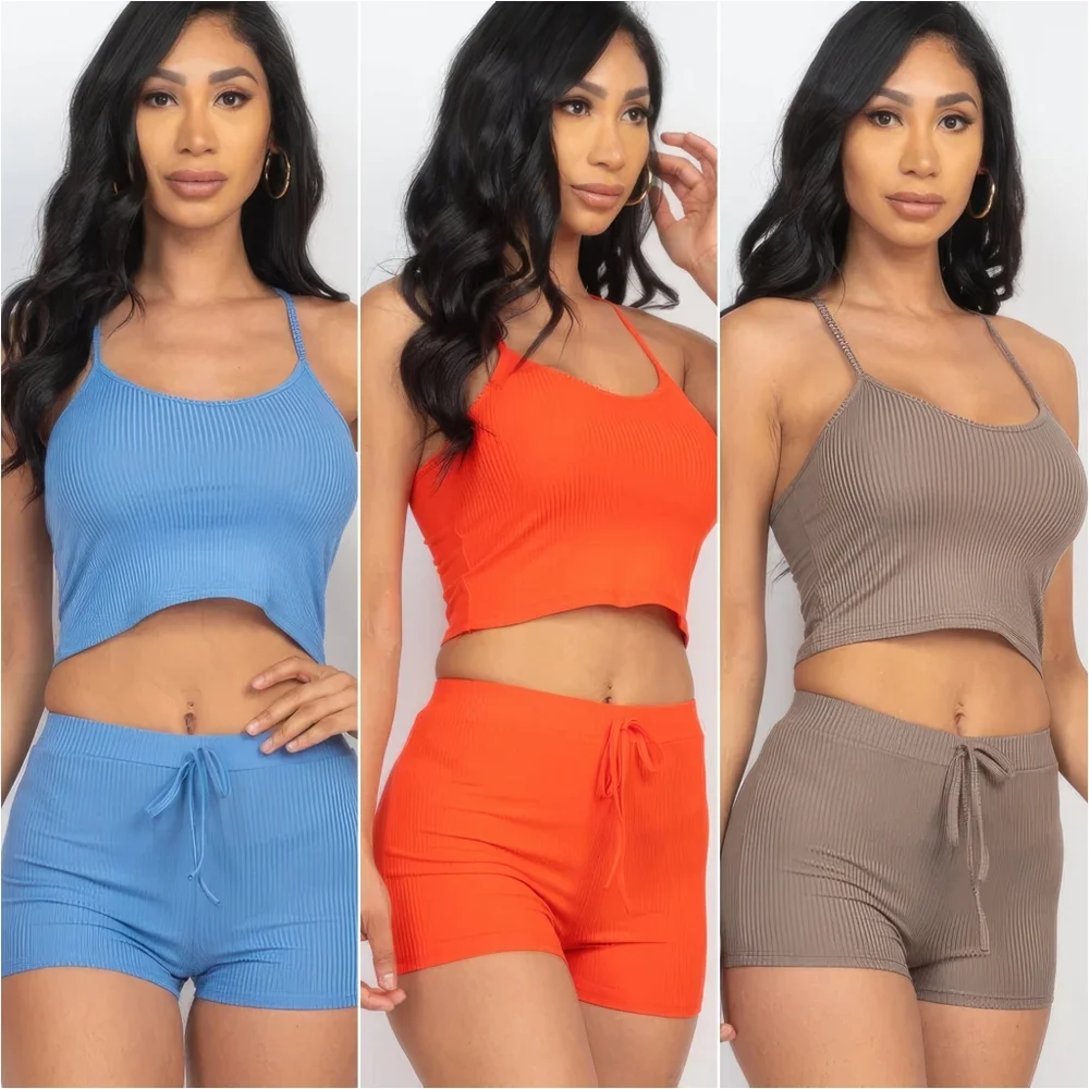 Everyday Ease Ribbed Set - Sage - Picture 9 of 11